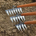 Gartenhacke aus Kohlenstoffstahl – Scharfe Zinken für Jäten und Bodenlockerung