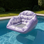 Aufblasbarer Pool-Loungesessel mit Netz-Sitz, U-Form