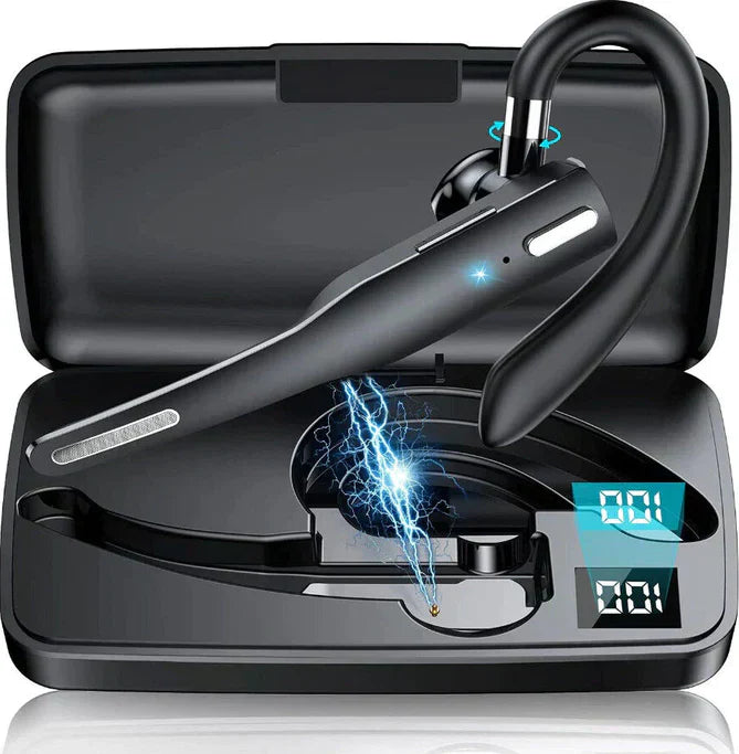 Bluetooth-Headset mit Geräuschunterdrückung und 25h Akkulaufzeit