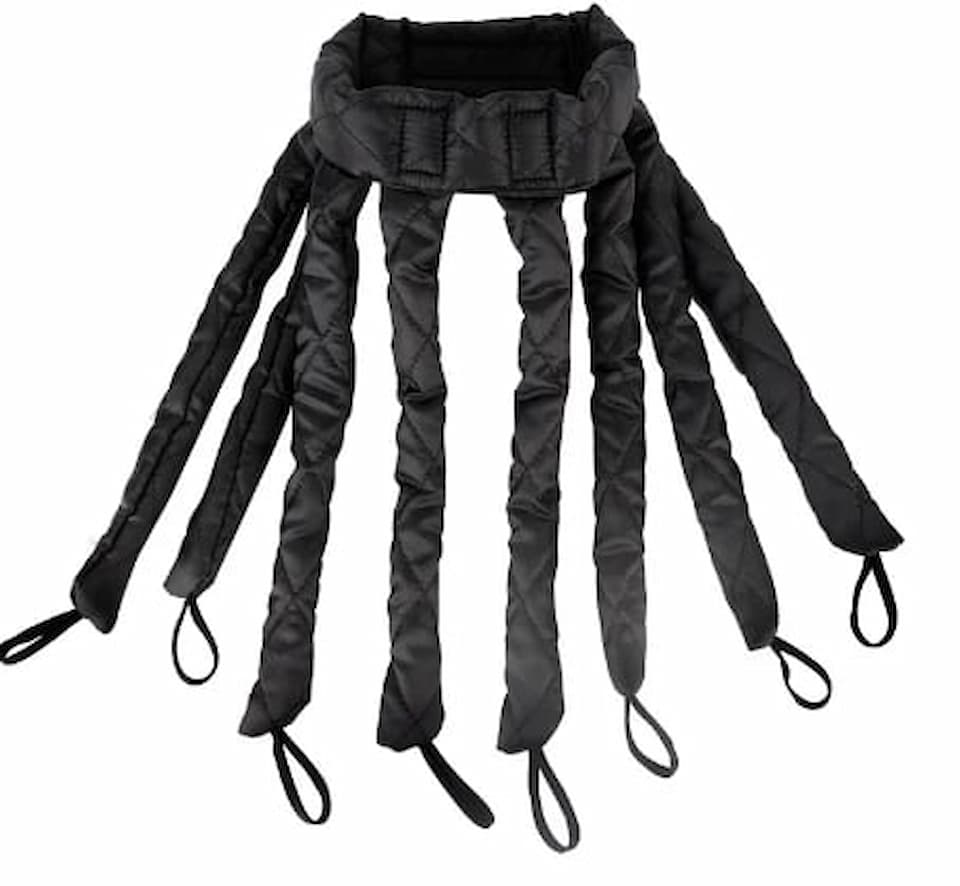Lockenband Satin für hitzefrei Locken über Nacht