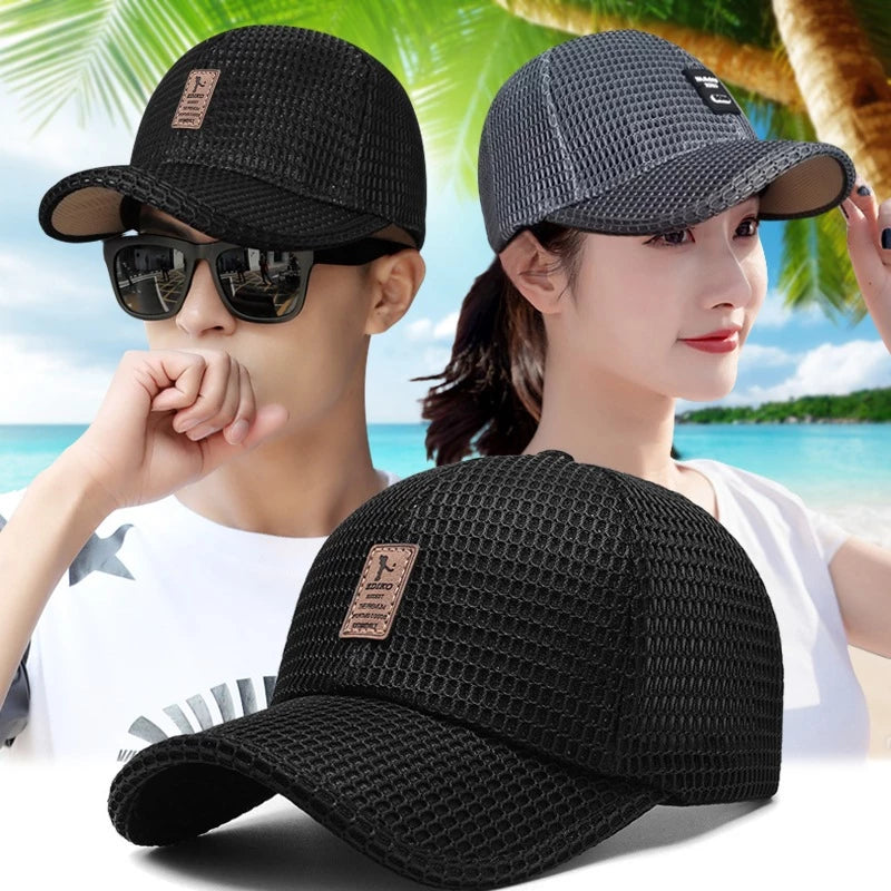 Baseball Cap Mesh breathable adjustable