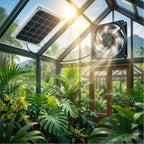 Solar-Lüftungsset mit Doppelventilator