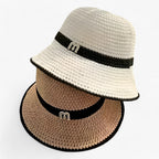 Wide Brim Straw Hat – Foldable for Travel