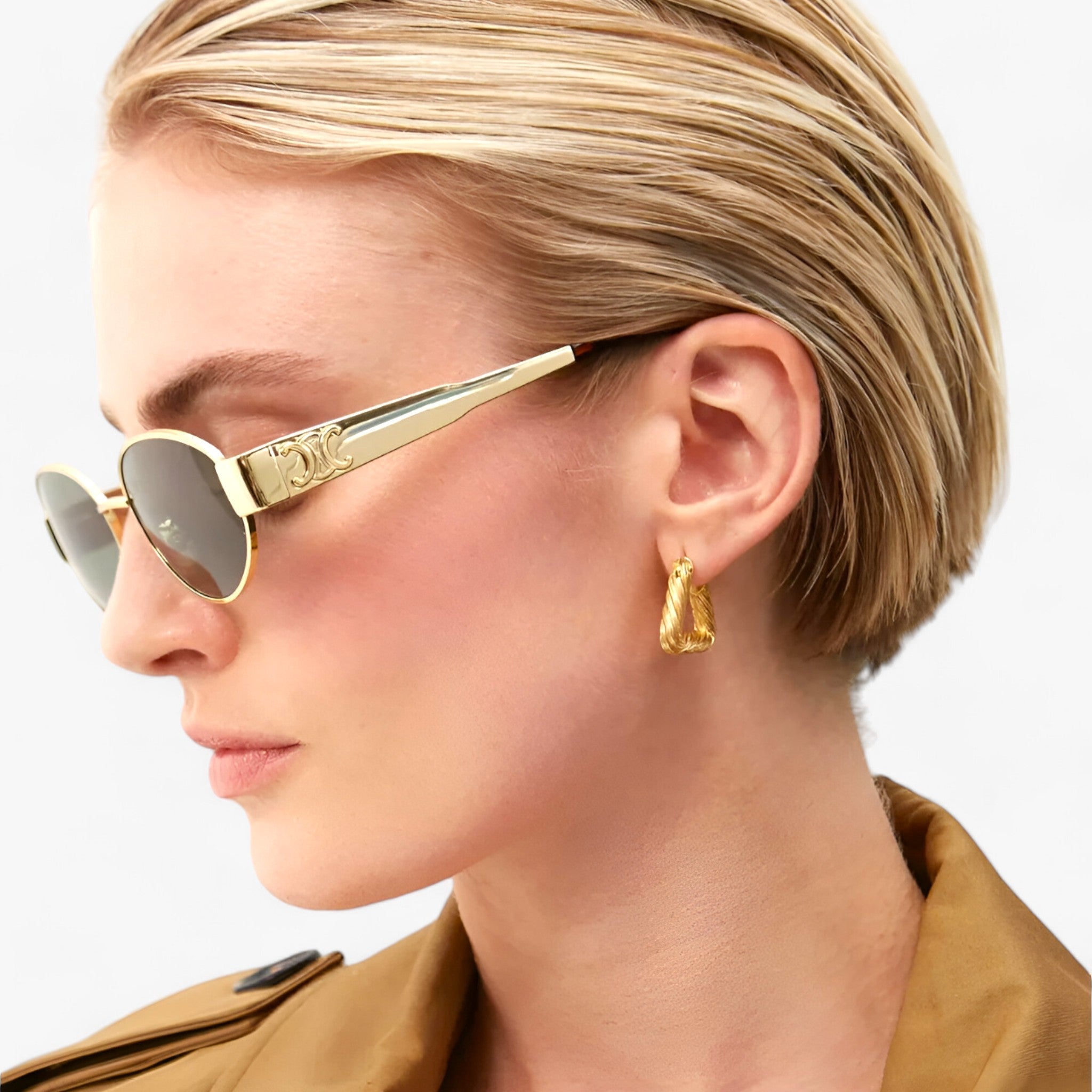 Sunglasses with UV Protection and Acetate Frame