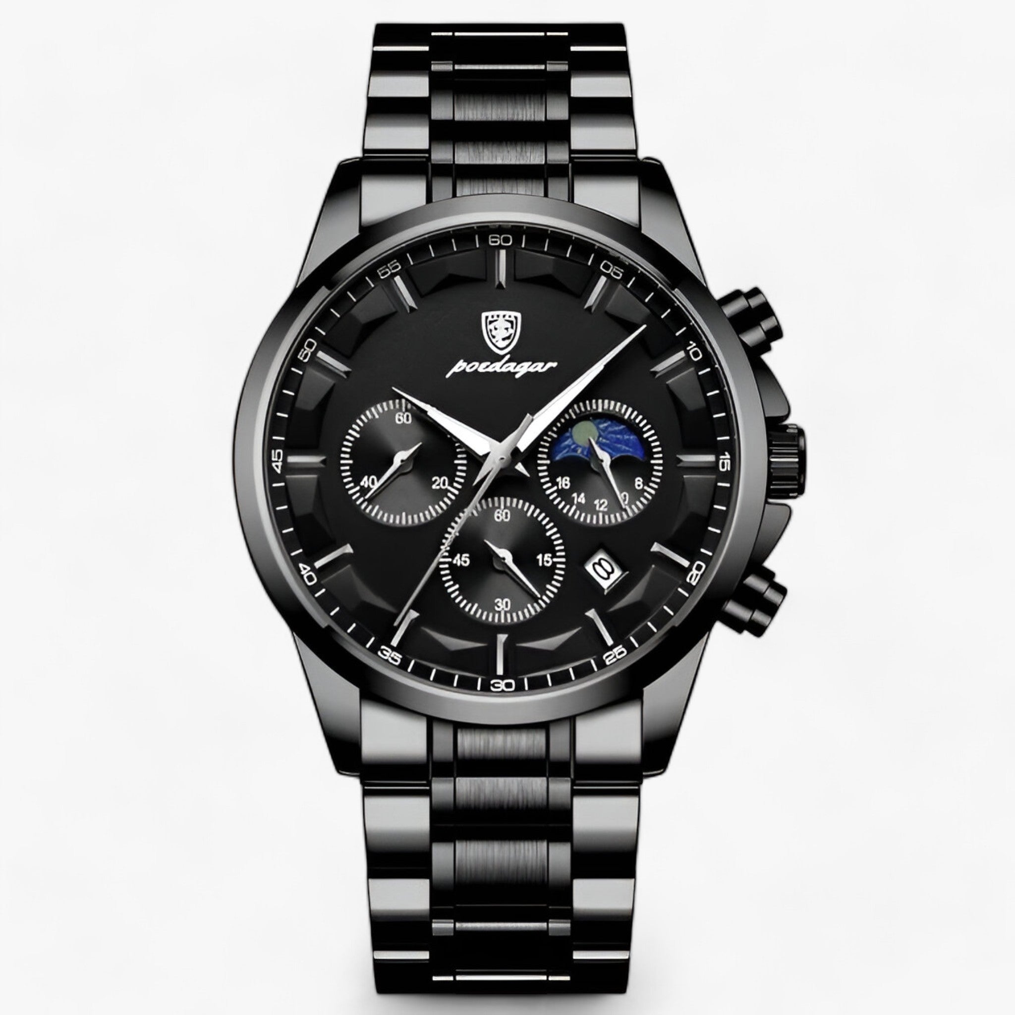 Herren-Chronograph mit wasserdichtem Gehäuse