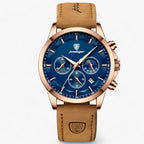 Herren-Chronograph mit wasserdichtem Gehäuse