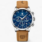 Herren-Chronograph mit wasserdichtem Gehäuse