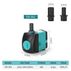 Underwater Water Pump – Quiet Fountain Pump for Aquarium