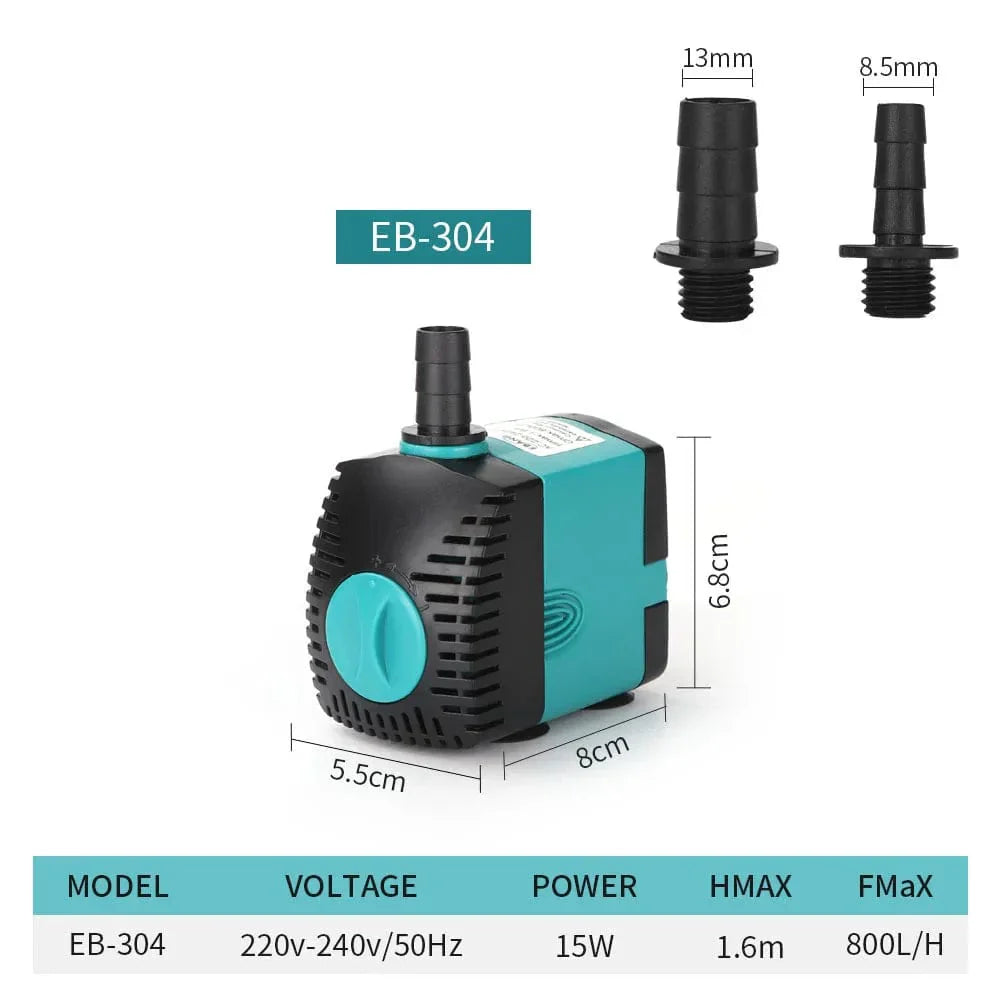 Underwater Water Pump – Quiet Fountain Pump for Aquarium