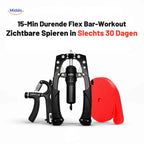 Hydraulischer Armtrainer mit verstellbarem Widerstand 10-200kg