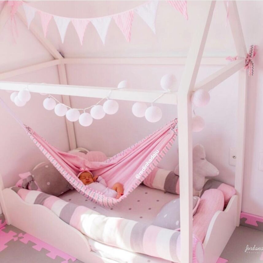 Baby-Hängematte für Babybett – weich & geborgen