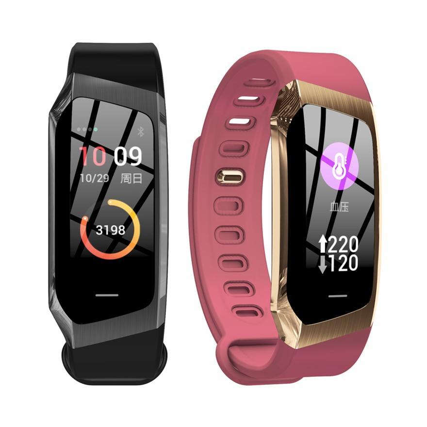 Fitness-Tracker mit Herzfrequenzmessung und Blutdruckmessung