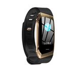 Fitness tracker with heart rate and blood pressure monitoring