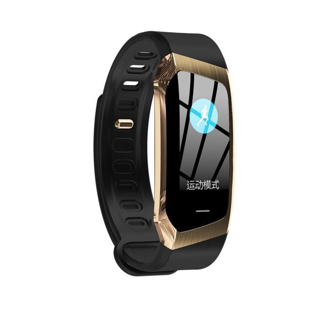 Fitness tracker with heart rate and blood pressure monitoring
