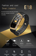 Fitness tracker with heart rate and blood pressure monitoring