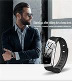 Fitness tracker with heart rate and blood pressure monitoring