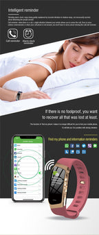 Fitness tracker with heart rate and blood pressure monitoring