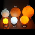 Mondlampe 3D LED mit Touch-Bedienung