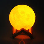 Mondlampe 3D LED mit Touch-Bedienung