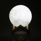 Mondlampe 3D LED mit Touch-Bedienung