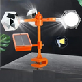 Solar Bird Repellent 360° – Reflective Scarecrow with Sound