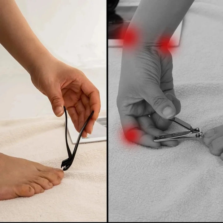 Nagelknipser mit langem Griff – Ergonomisch für dicke Nägel