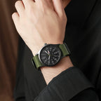 Men's Watch Military Style with NATO Strap Waterproof