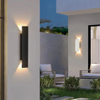 Stilvolle LED-Außenwandleuchte – Architektonisches Up & Down Licht, wetterfest