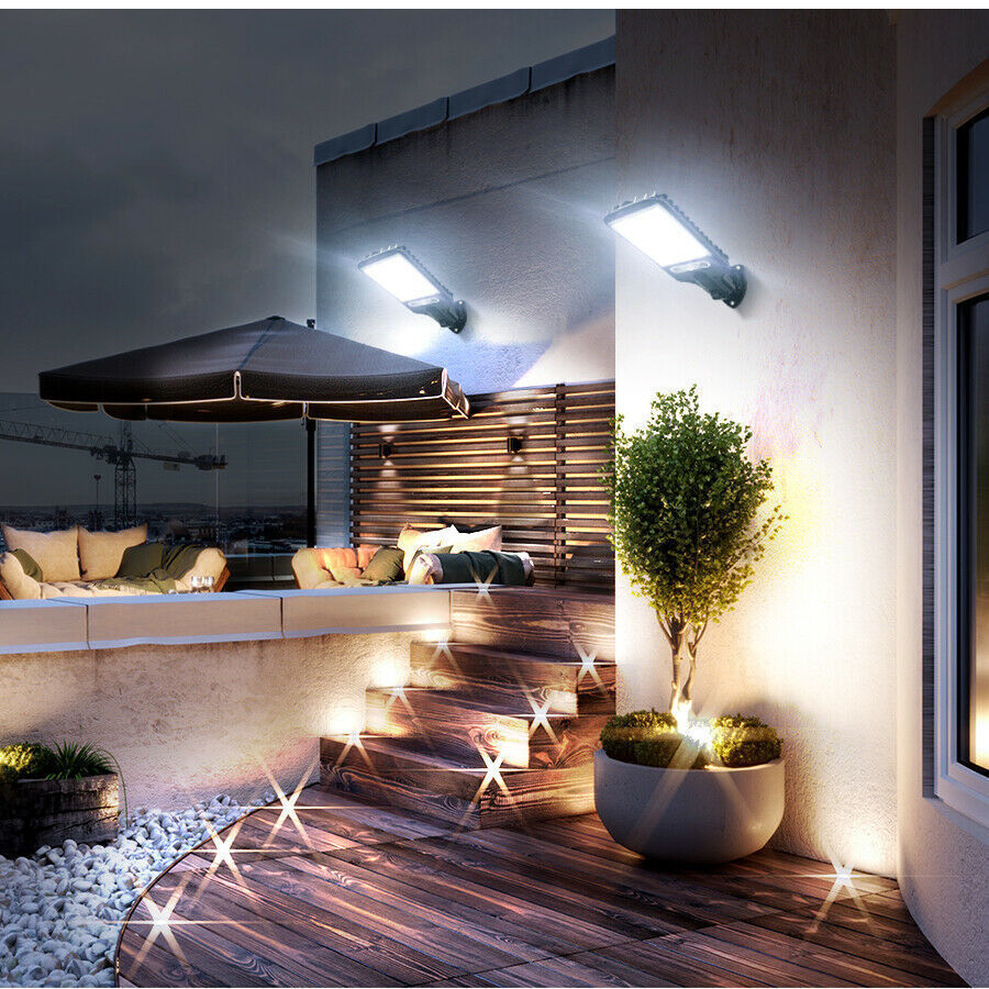 Solar-Straßenlampe LED mit Bewegungsmelder