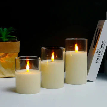 LED Kerzen Set realistisch -   Mivoza Deutschland