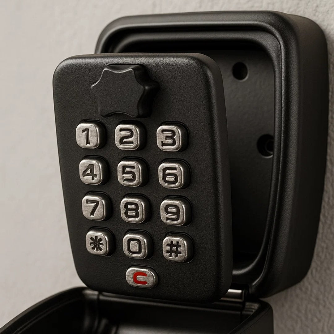 Wall-Mount Key Safe with Combination Lock – Always Accessible