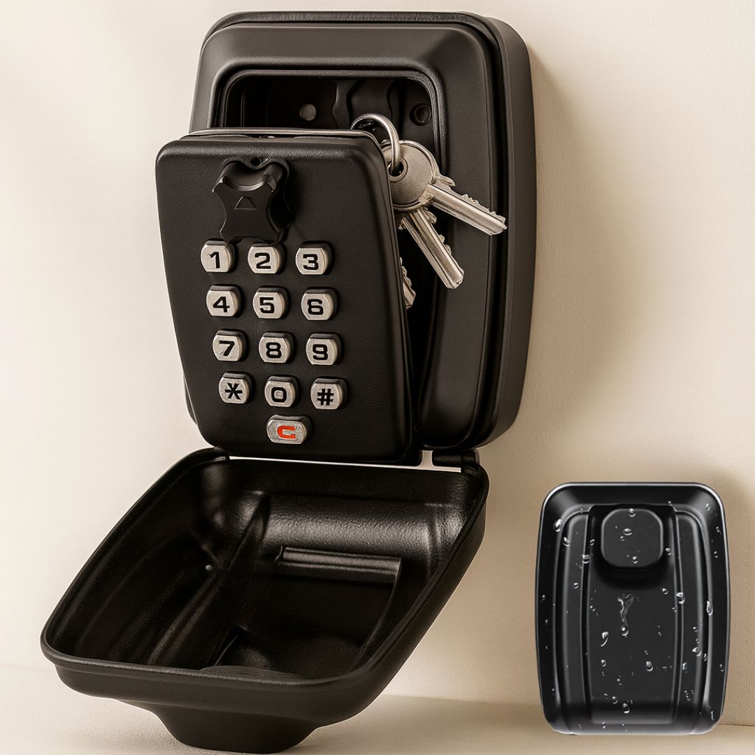 Wall-Mount Key Safe with Combination Lock – Always Accessible