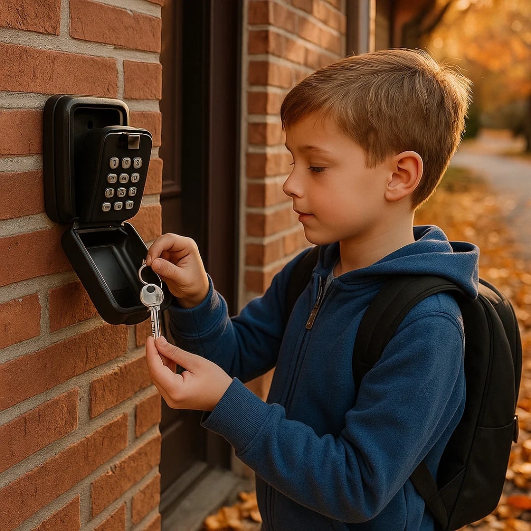 Wall-Mount Key Safe with Combination Lock – Always Accessible
