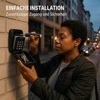 Wall-Mount Key Safe with Combination Lock – Always Accessible