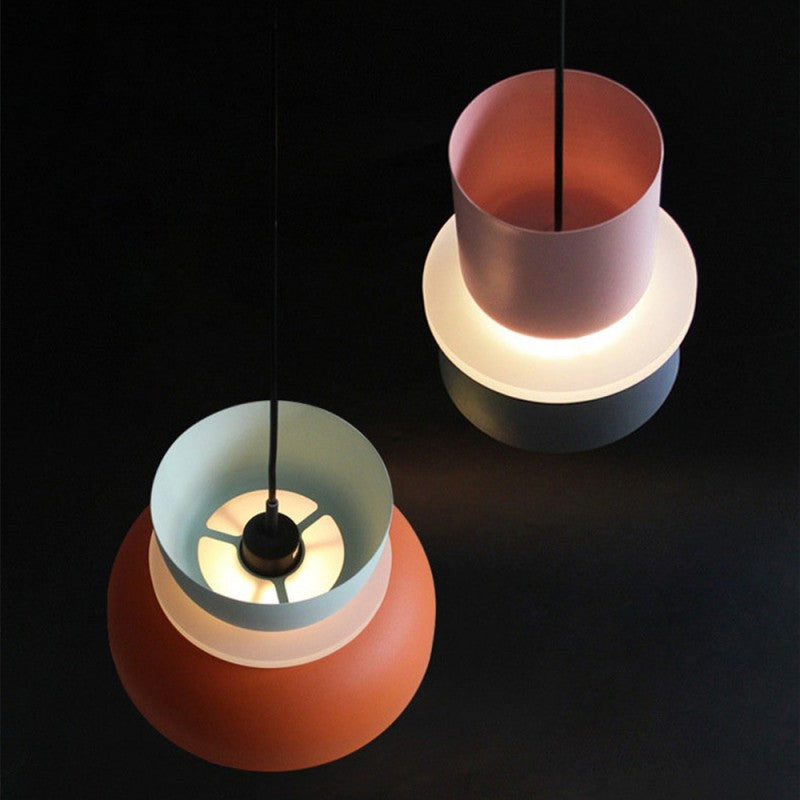 Macaron LED-Pendelleuchte — skandinavisches Design, höhenverstellbar