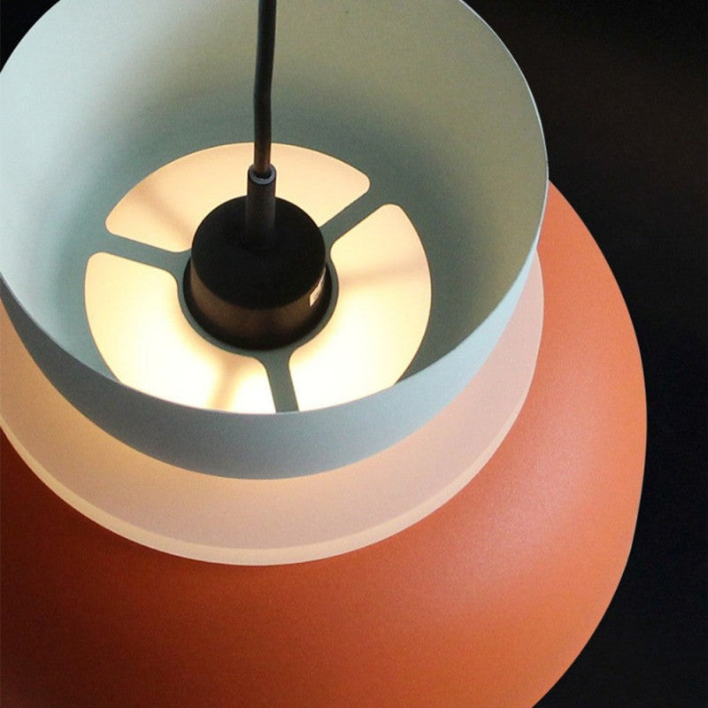 Macaron LED-Pendelleuchte — skandinavisches Design, höhenverstellbar