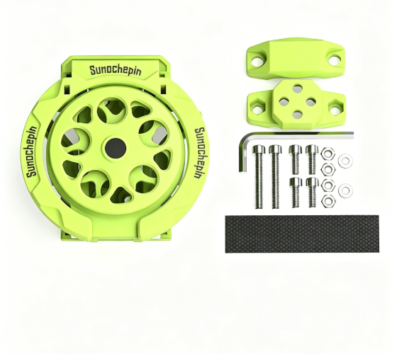 Foldable bicycle bottle holder with theft protection