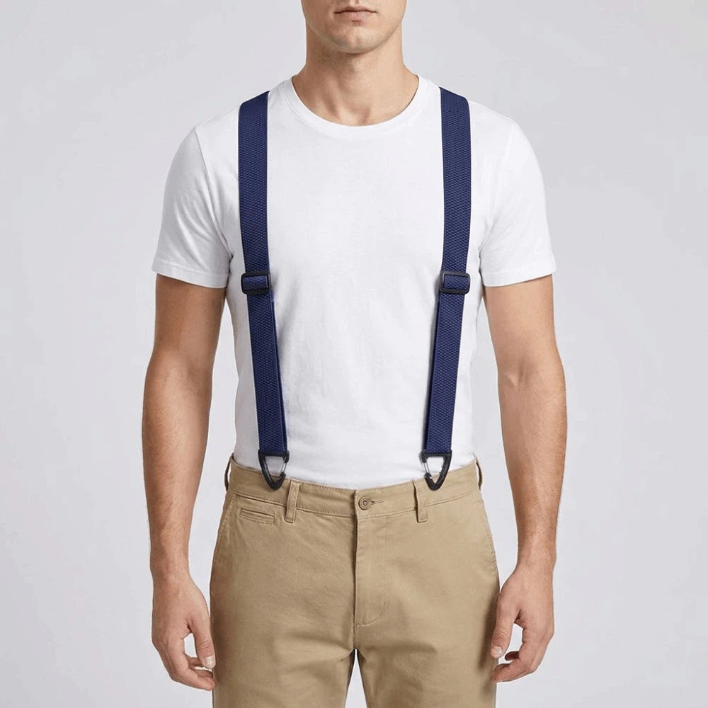 Verstellbare Herren-Hosenträger mit gepolstertem Y-Rücken  Option C — Paste this: