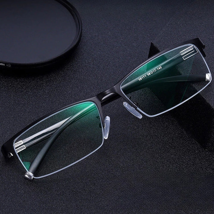 Bifocal reading glasses for near and far – semi-rimless, +1.0 to +4.0 dpt