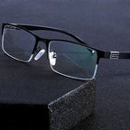 Bifocal reading glasses for near and far – semi-rimless, +1.0 to +4.0 dpt
