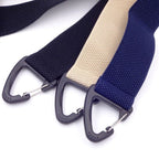 Men's adjustable suspenders with Y-back