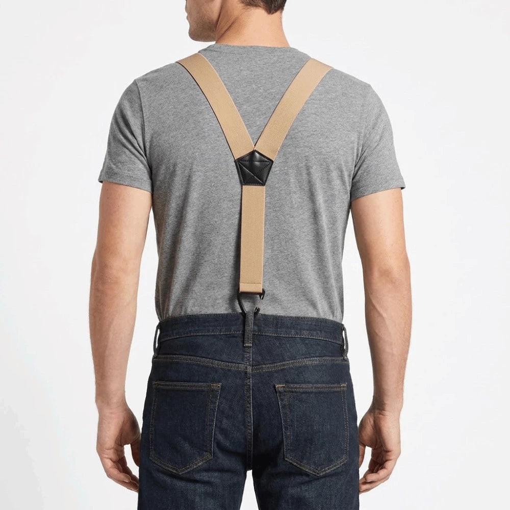 Verstellbare Herren-Hosenträger mit gepolstertem Y-Rücken  Option C — Paste this: