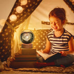 3D-Weltraum-Kristallkugel – Warmes Nachtlicht als Geschenk