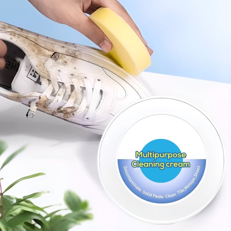 Shoe Cream for White Sneakers and Leather Shoes