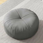 Round floor cushion with premium foam filling