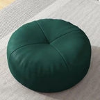 Round floor cushion with premium foam filling