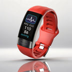 Smartwatch with ECG, Heart Rate, and Blood Pressure Monitoring