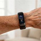 Smartwatch with ECG, Heart Rate, and Blood Pressure Monitoring