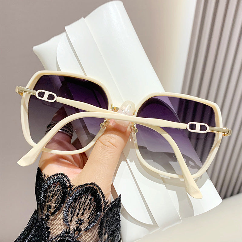 Sonnenbrille Oversized mit gepolarisierten Gläsern