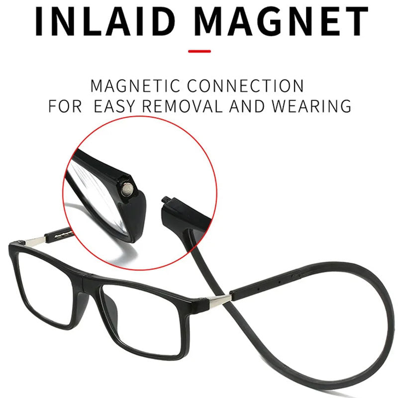 Magnetische Lesebrille mit Blaulichtfilter